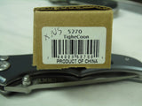 Columbia River CRKT 5270 Tighe Coon Folding Button Lock Knife AUS 8 Blade Steel Discontinued