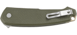 Columbia River CRKT 5325 Tueto Assisted Flipper Knife OD Green G10 EDC Jesper Voxnaes