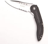 Columbia River CRKT 5341 Carajas Flavio Ikoma Design Flipper Knife IKBS Veff Flat Top Serrations