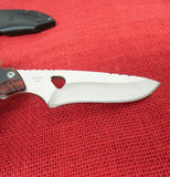Buck 0537RWS 537 Open Season Skinner Fixed Blade Hunting Knife Dymondwood Rosewood S30V USA 2022 Discontinued Lot#BU-225