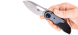 Columbia River CRKT 5410 Attaboy Deadbolt Lock Flavio Ikoma Assisted Flipper Knife D2 Sheepsfoot