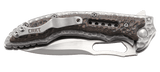 Columbia River CRKT 5460 Fossil Compact IKBS Flipper Knife Frame Lock Flavio Ikoma