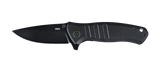 Columbia River CRKT 6295 Dextro TJ Schwartz Black D2 Flipper Knife Aluminum Handle
