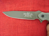 Buck 0065BKSBH 65 Punk Ron Hood Collaboration Knife USA Made 2015 Gray 5160 Micarta UNUSED NOS Lot#BU-67