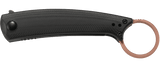 Columbia River CRKT 7150 IBI Flipper Knife IKBS D2 G10 Ringed Copper Backspacer Jesper Voxnaes