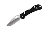 Buck 0726BKS 726 Mini SpitFire Mid-Lock Knife Pocket Clip Black Aluminum 420HC USA 726BKS