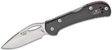 Buck 0726BKS 726 Mini SpitFire Mid-Lock Knife Pocket Clip Black Aluminum 420HC USA 726BKS