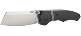 Columbia River CRKT 7271 Ripsnort II Philip Booth Cleaver Grind Flipper Knife Liner Lock GRN Handle