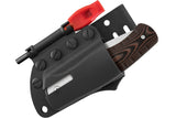 Buck 0836BRS 836 Selkirk Folding Knife w/ Fire Starter 420HC Micarta Liner Lock 836BRS