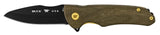 Buck 0842GRSLE 842 Sprint Ops Pro 2022 Legacy Collection Limited Edition Flipper Knife Micarta S45VN USA Lot#BU-286