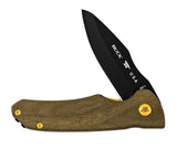 Buck 0842GRSLE 842 Sprint Ops Pro 2022 Legacy Collection Limited Edition Flipper Knife Micarta S45VN USA Lot#BU-286
