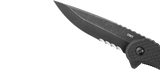 Columbia River CRKT 2267 Taco Viper Assisted Flipper Knife  Antonio Rodriguez Design Veff Serrations