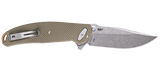Columbia River CRKT 2471 Butte Assisted Opening Flipper Knife Deadbolt Lock Lucas Burnley D2 Drop Point
