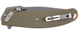 Columbia River CRKT 2471 Butte Assisted Opening Flipper Knife Deadbolt Lock Lucas Burnley D2 Drop Point