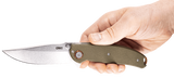 Columbia River CRKT 2471 Butte Assisted Opening Flipper Knife Deadbolt Lock Lucas Burnley D2 Drop Point