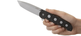 Columbia River CRKT M16-04Z Kit Carson Flipper Knife Liner Lock Tanto Point GFN Handle