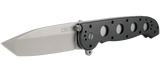 Columbia River CRKT M16-04Z Kit Carson Flipper Knife Liner Lock Tanto Point GFN Handle