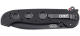Columbia River CRKT M21-04G Kit Carson Flipper Knife Deep Bellied Spear Point Liner Lock G10