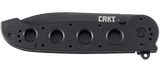 Columbia River CRKT M21-04G Kit Carson Flipper Knife Deep Bellied Spear Point Liner Lock G10