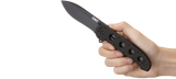 Columbia River CRKT M21-04G Kit Carson Flipper Knife Deep Bellied Spear Point Liner Lock G10