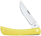 Case 00038 Sod Buster Knife Yellow Synthetic Carbon Steel NEW 3138 CS