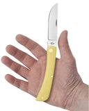 Case 00038 Sod Buster Knife Yellow Synthetic Carbon Steel NEW 3138 CS