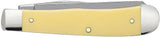 Case 00161 Trapper Carbon Steel Yellow Synthetic Knife 3254 CS USA Made