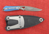 Buck 0017CFSLE 017 Thorn 2015 Limited Knife Blue Carbon Fiber Damascus BU-471