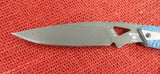 Buck 0017CFSLE 017 Thorn 2015 Limited Knife Blue Carbon Fiber Damascus BU-471