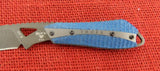 Buck 0017CFSLE 017 Thorn 2015 Limited Knife Blue Carbon Fiber Damascus BU-471