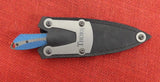 Buck 0017CFSLE 017 Thorn 2015 Limited Knife Blue Carbon Fiber Damascus BU-471