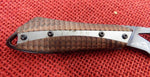 Buck 0017RWSLE 017 Thorn Mark McLean Limited Edition Rosewood Blued 5160 Lot#BU-388