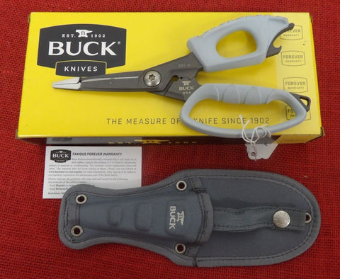 Buck 0031BLS Splizzors USA 2015 Salt Water Fishing Scissors Pliers Knife 12C27Mod Lot#400
