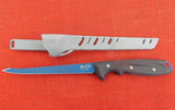 Buck 0035BLS 035 Abyss Fillet Knife Blue Blade Nylon Handles USA BU-549