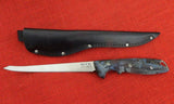 Buck 035CMS34 035 Abyss Fillet Knife Kryptek Neptune GRN USA BU-552