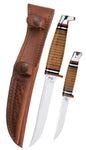 Case 00372 Leather Hunter Set 00381 & 00379