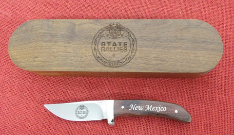 Buck 0005RWS 005 Gen 5 2011 One of a Kind NEW Mexico HOG Harley Rosewood Lot#BU-451