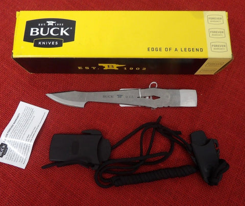 Buck 0071SSS 071 Kinetic Fishing Spear 2 1/2" Spearhead Blade Knife USA 2016 Lot#BU-395