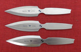 Buck 0073SSSVP Kinetic Series Throwing Knives 3 pc Knife Set 2016 Limited Edition RARE USA Made Lot#BU-243