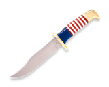 Buck 0119MCSUSA 119 Special Knife America 250 Edition Red White Blue Acrylic 1776