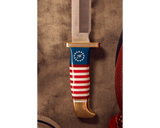 Buck 0119MCSUSA 119 Special Knife America 250 Edition Red White Blue Acrylic 1776