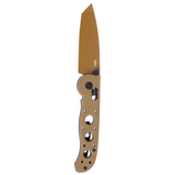 Columbia River CRKT Knife M12-02XD Crossbar Lock D2 Desert Tan