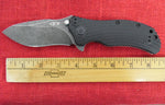 Zero Tolerance Knife by Kershaw ZT 0300BW 0300 Strider/Onion Assisted Folder Blackwashed S30V G10/Titanium USA NOS