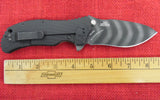 Zero Tolerance Knife by Kershaw ZT 0301 Strider/Onion Assisted Folder S30V Tiger Stripe Blade Ranger Green G10/Titanium USA NOS 0300