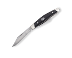 Buck 0301BRS2 301 Stockman Knife Ebony Wood Handle w/ Nickel Silver USA