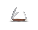 Buck 0303BRS3 303 Cadet Pocket Knife Granadillo Wood Nickel Silver 420HC USA