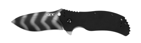 Zero Tolerance Knife by Kershaw ZT 0350TS Assisted Flipper Tiger Strip S30V USA