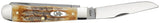 Case 03573 Trapper Pocket Knife 6.5 BoneStag Handle USA Made 6.5254 SS