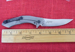 Zero Tolerance Knife by Kershaw ZT 0460Ti 0460 Dmitry Sinkevich Flipper CPM-20CV Stonewashed Titanium Handles USA NOS