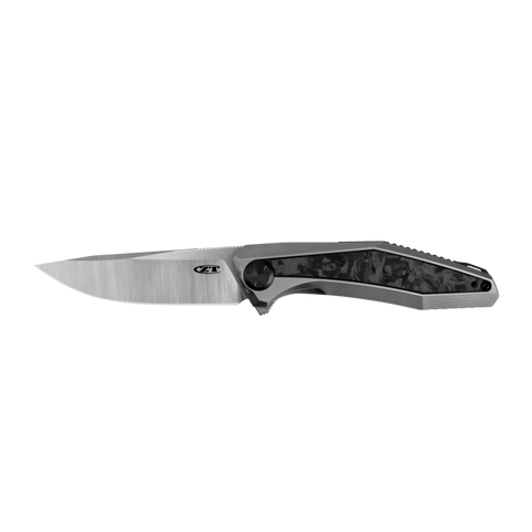 Zero Tolerance Knife by Kershaw ZT 0470 Sinkevich 20CV Marbled Carbon Fiber USA